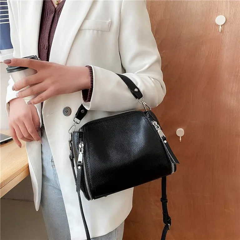 Mujar v2 Women Messenger Bags Females Bucket Bag Vegan Leather Crossbody Shoulder Bag