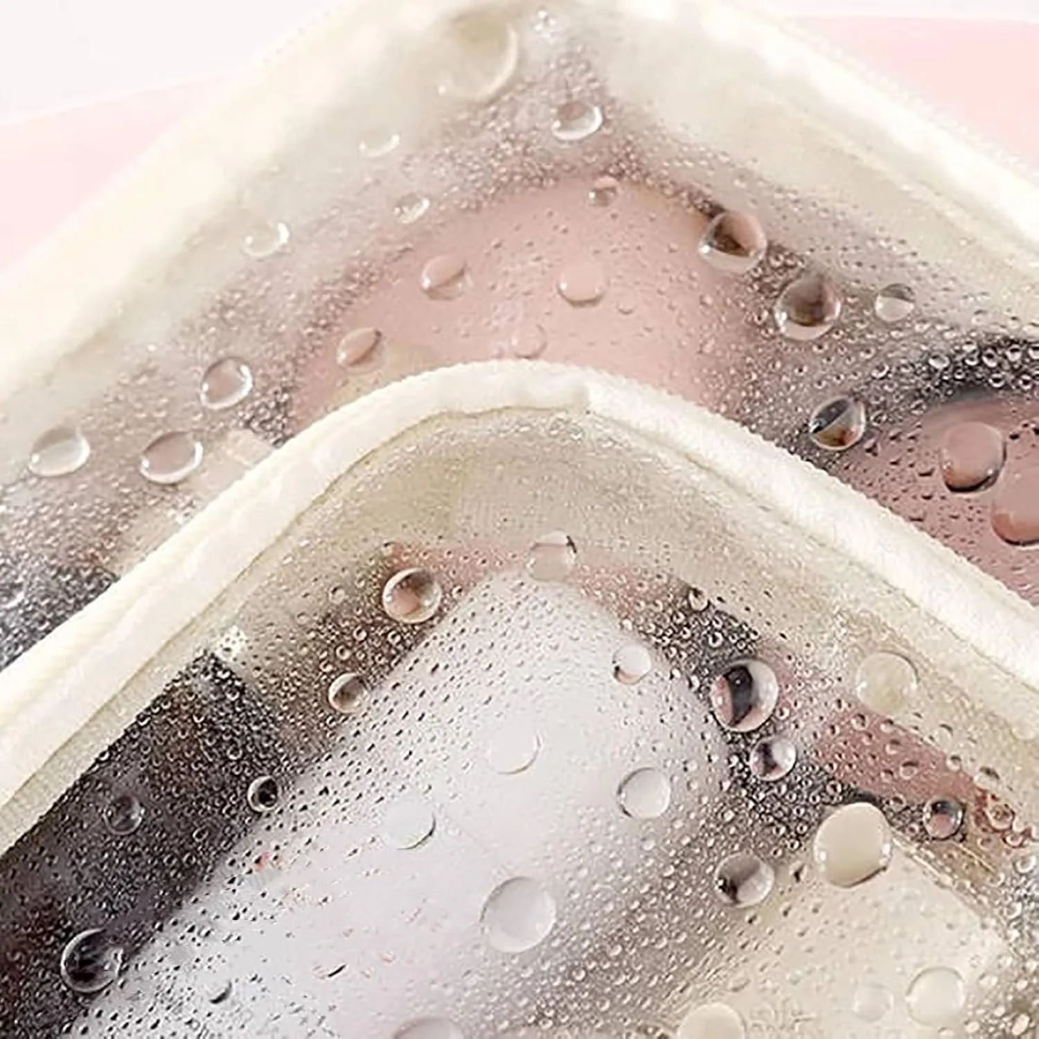Multi Compartment Toiletry Cosmetics Bag, Set Patient Travel Toiletry Bag, Large Capacity Travel Toiletry Bag Waterproof Cosmetic Bag, For Women Girls Travel (Pink)