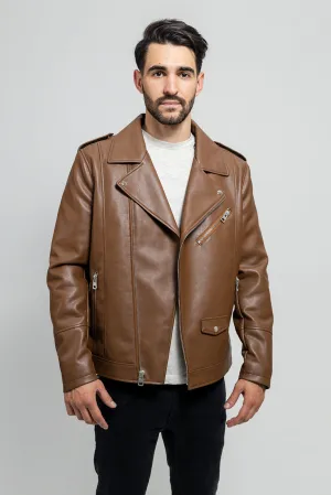 Nash Vegan Faux Leather Jacket