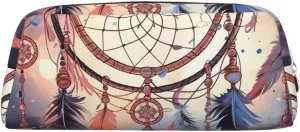 Native American Dream Catcher Makeup Bag Travel Cosmetic Bag for Women Men Pencil Case Zipper Toiletry Bag Purse