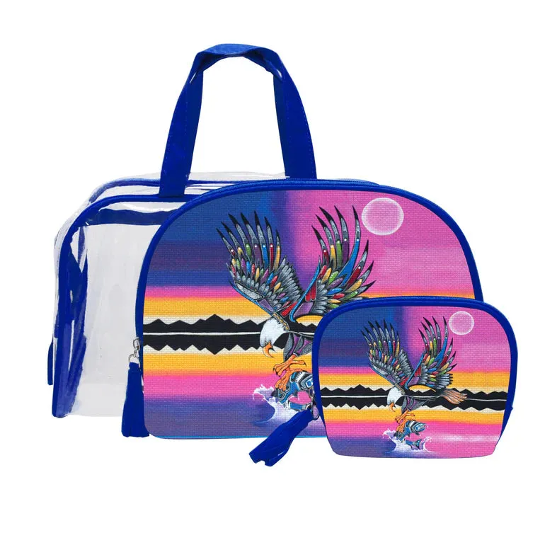 Native Fashion 3pc Cosmetic Set - Eagle (6181)