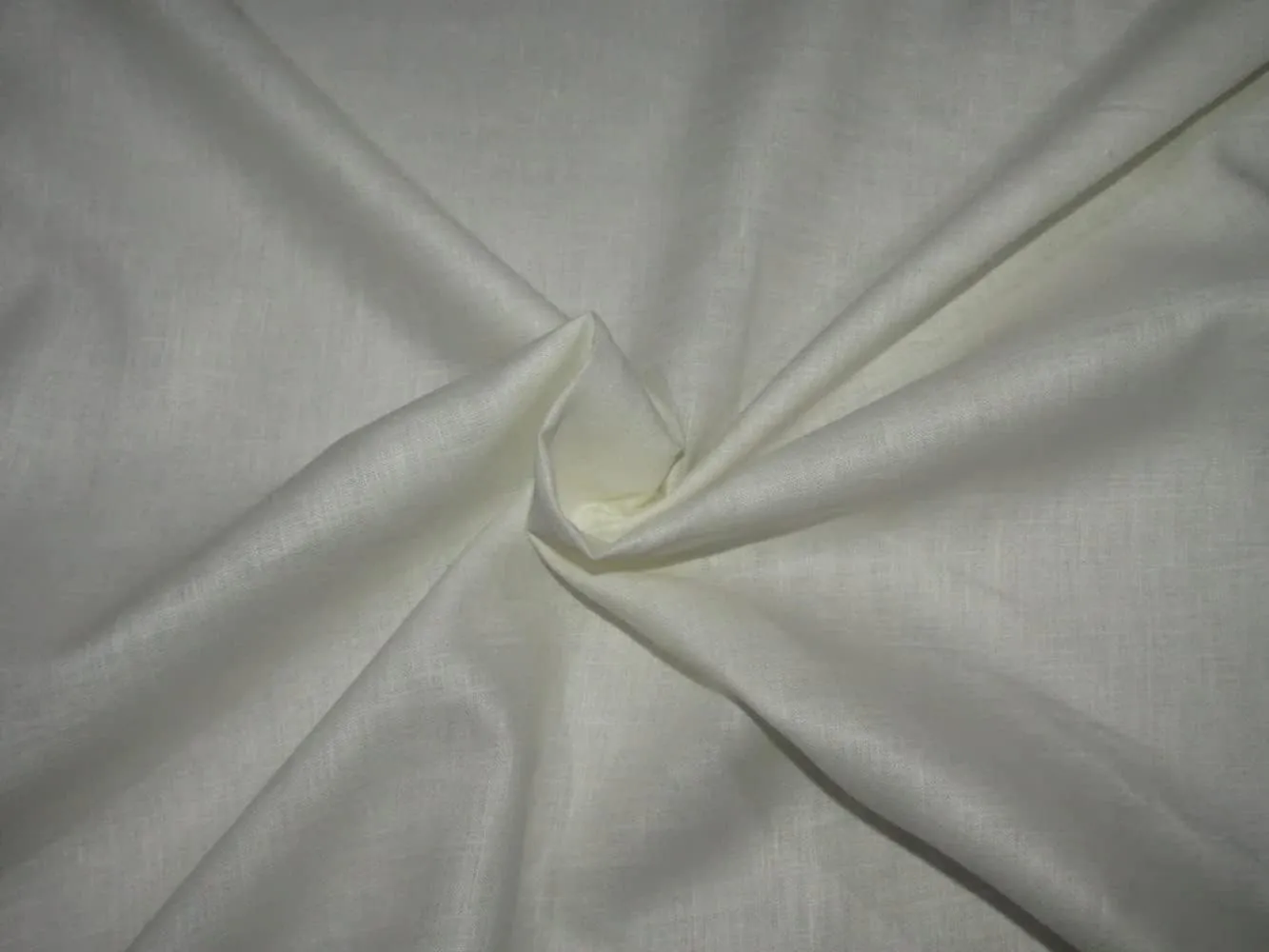 Natural White Color Linen 60 LEA ~ 58 "~ Wide by The Yard Linen
