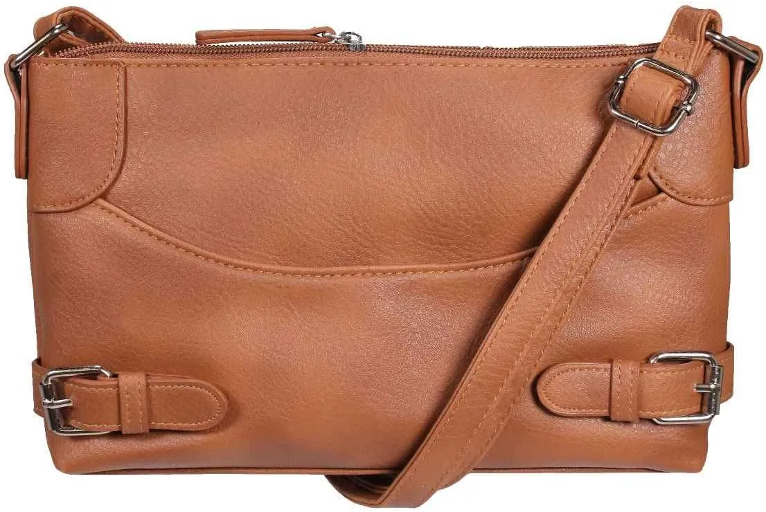 NC Star BWR002 NcStar, Small Dome Cross Body Bag, Brown