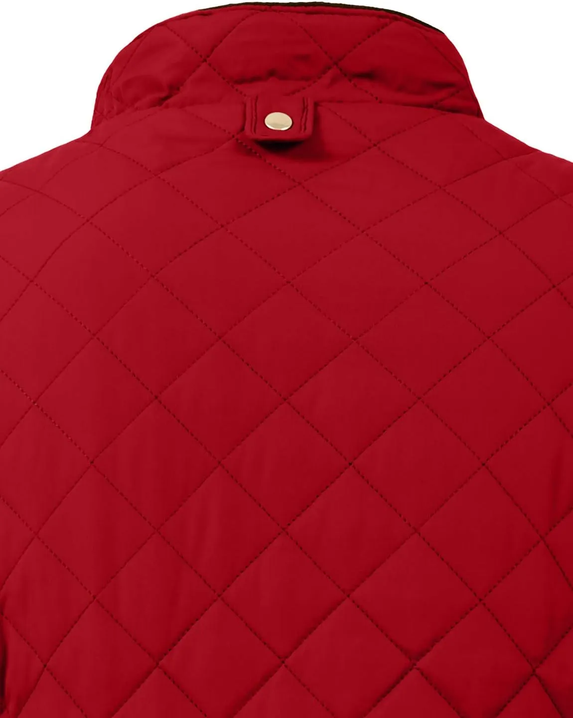 NE PEOPLE Women’s Quilted Vest – Reversible Lightweight Sleeveless Full Zip Up Faux Fur Lining Gilet Jacket with Pockets