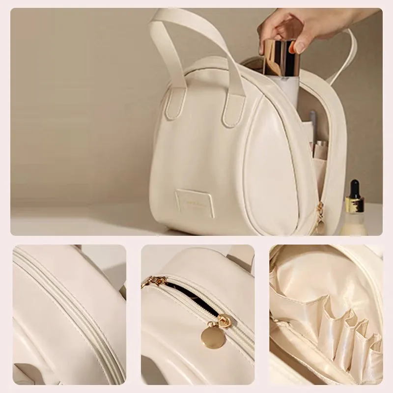 NeatNest | Multi-layer shell-shaped cosmetic bag