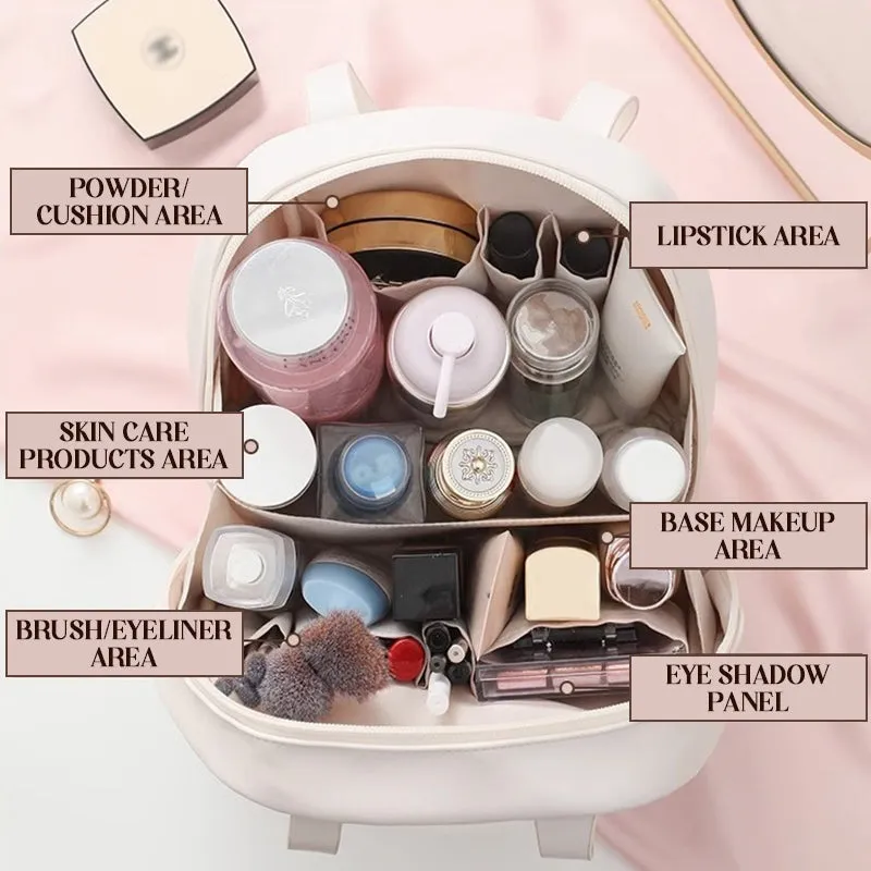 NeatNest | Multi-layer shell-shaped cosmetic bag