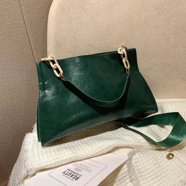 New Design Women's Handbag - Soft Synthetic Leather Crossbody Shoulder Bag with Large Capacity