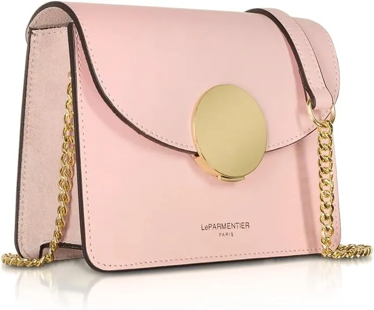 New Ondina Mini Shoulder Bag, Calf Leather, Gold Hardware, 6.7 x 5.1 x 3 inches
