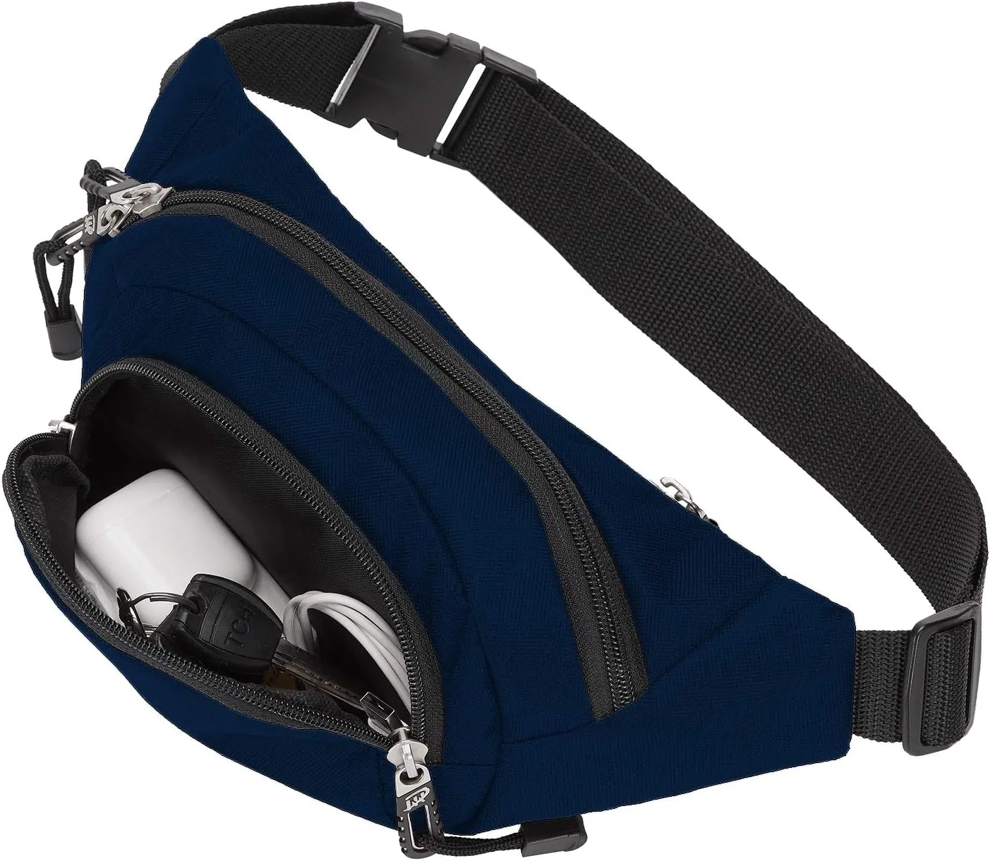 Officially Licensed NCAA "Cross-Country" Belt Bag, Multi Color, 13" x 5" x 5"