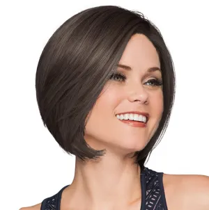 Opulence Chin-Length Modern Page Wig by Hairuwear, Large Cap, GL2-6 Black Coffee