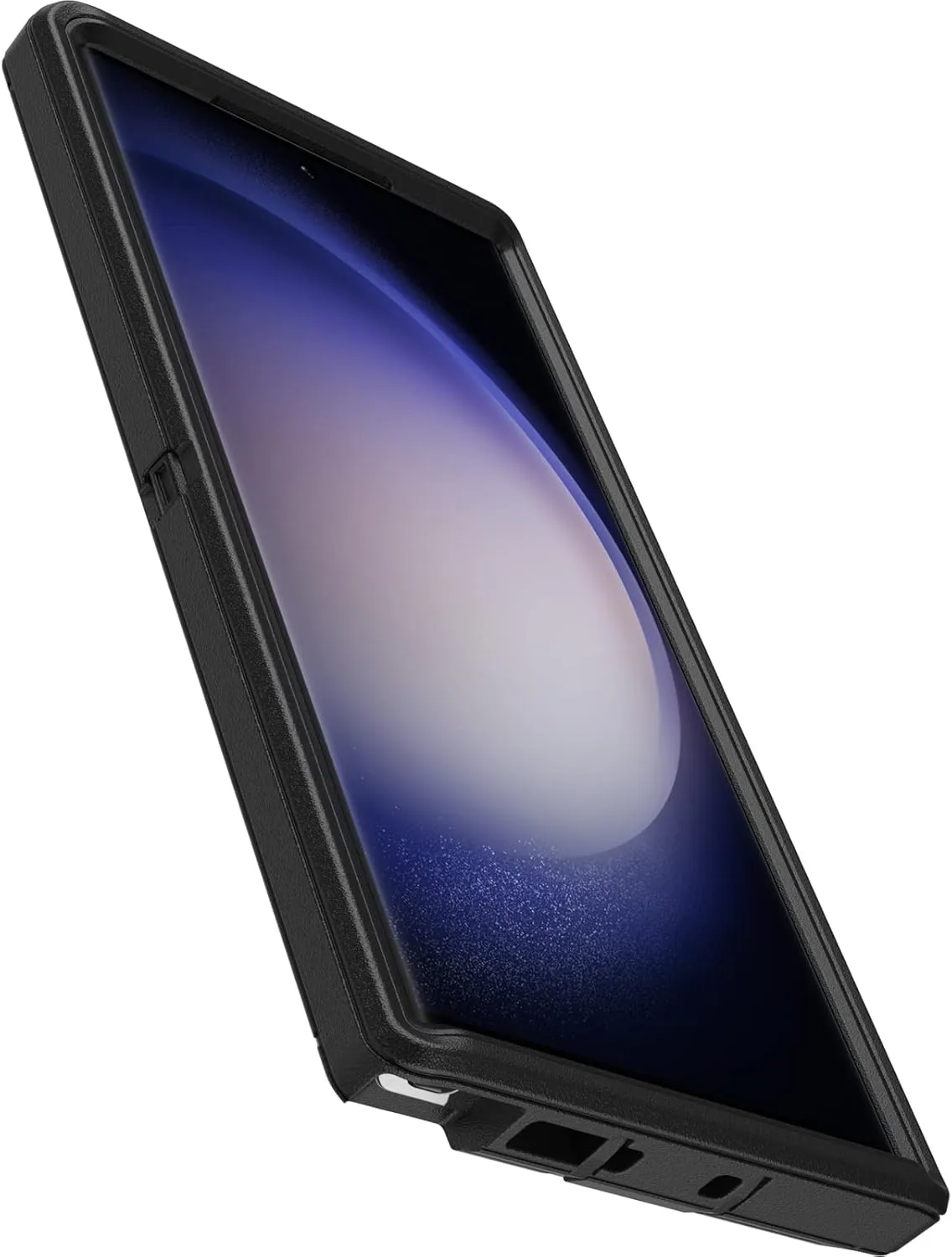 OtterBox Galaxy S23 Ultra Defender Series Case - Black, Rugged & Durable, with Port Protection, Includes Holster Clip Kickstand