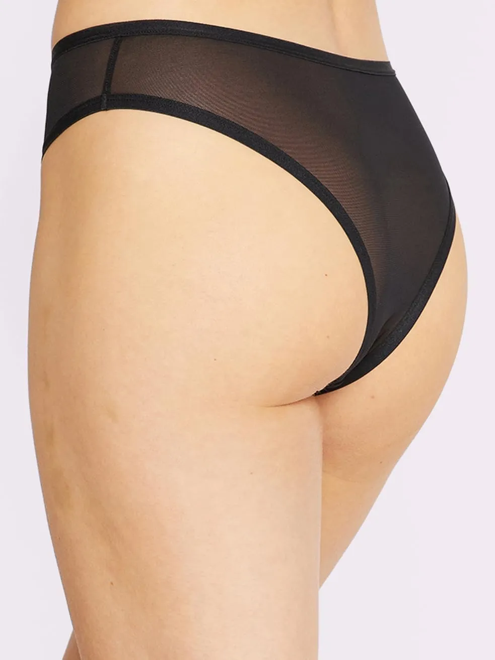 Parade Women's Silky Mesh High Rise Cheeky, Multi-Pack