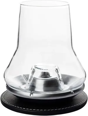 Peugeot - Les Impitoyables Set - Connoisseurs Whiskey Tasting Set with Glass, Chilling Base and Coaster - 38cl / 13oz