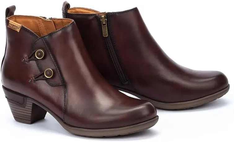PIKOLINOS High-Heel Ankle Boot Leather Rotterdam for Woman