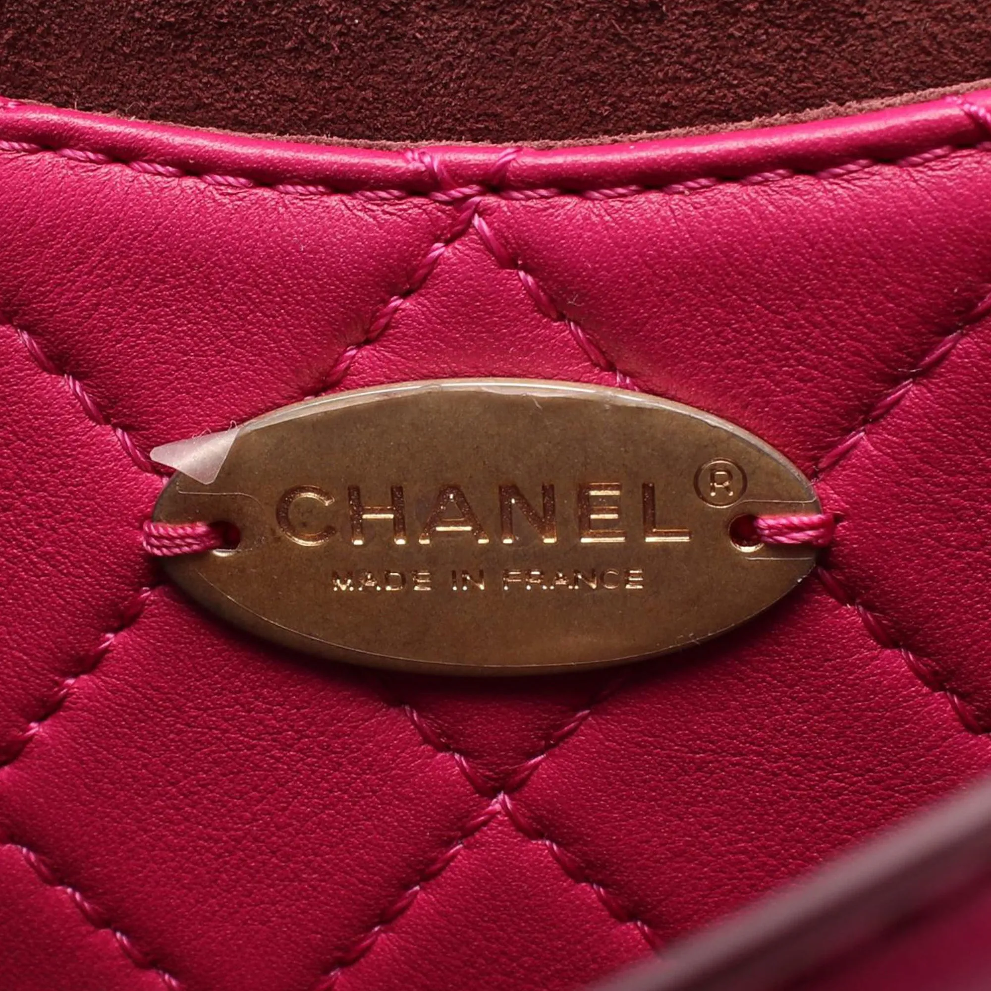 Pink Chanel Quilted Calfskin Multi Pouching Flap Shoulder Bag