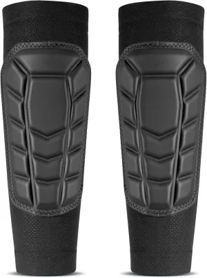 Professional Grade Protective Sleeve Soccer shin Guards, Aegicormy Breathable and Comfortable shin Guards, and are Protective Gear for Kids, Teens and Adults
