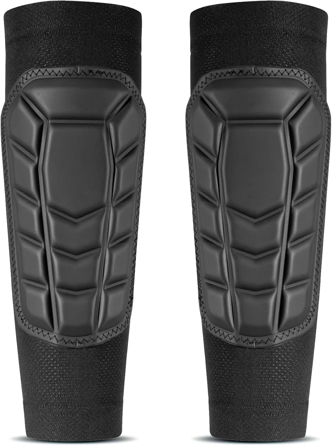 Professional Grade Protective Sleeve Soccer shin Guards, Aegicormy Breathable and Comfortable shin Guards, and are Protective Gear for Kids, Teens and Adults