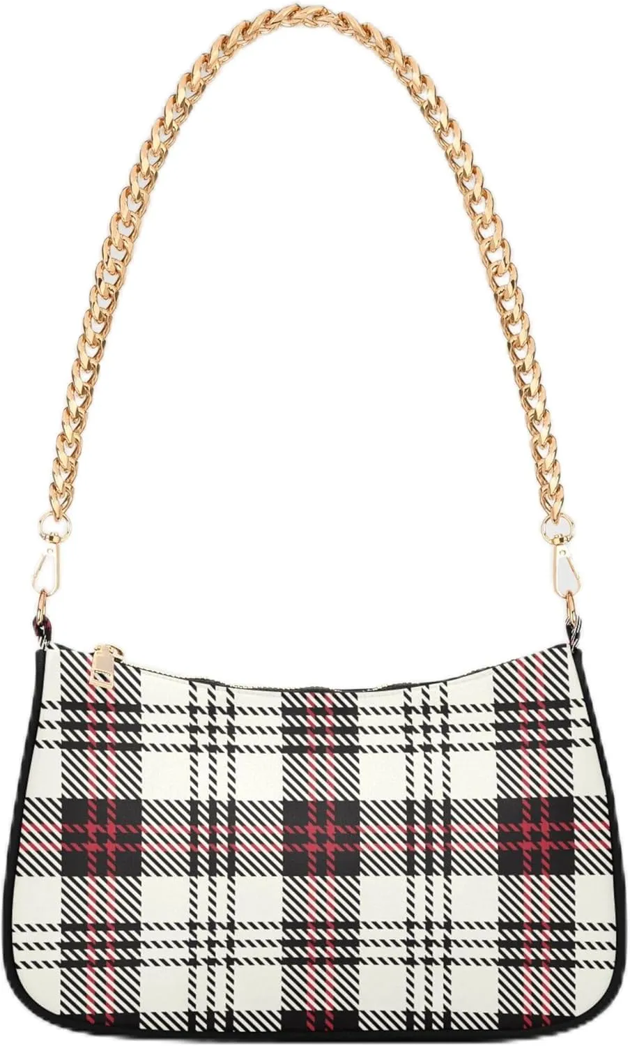 Purple Music Notes Polka Dot Retro Formal Purse Women Clutch Handbag Cute Prints Shoulder Tote