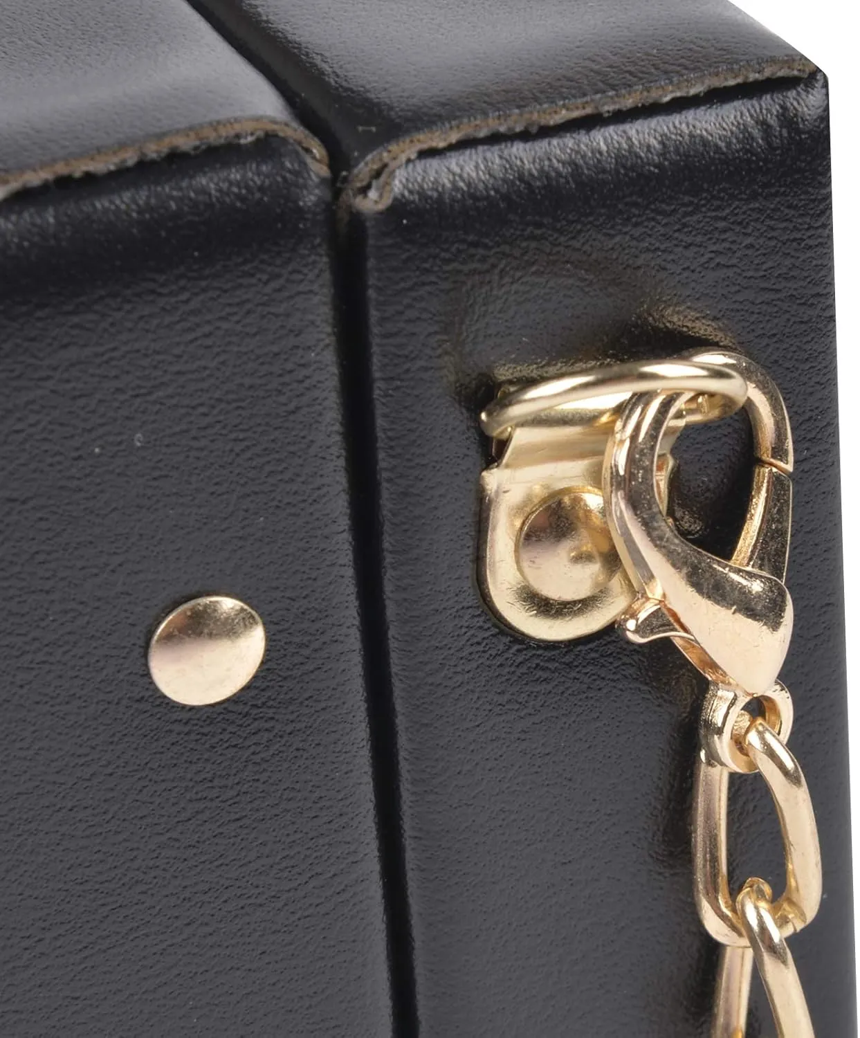 QZUnique Tape Shaped Shoulder Bag Radio Recorder PU Crossbody Bag Women's Retro Evening Bag Handbag Clutch Purse