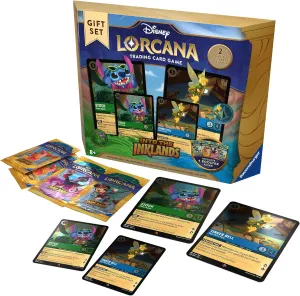 Ravensburger Disney Lorcana TCG: Into The Inklands Gift Set| Deluxe Collectible Set with Over 200 Art Pieces | Ultimate Game Experience for Ages 8 