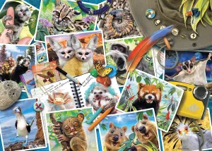 Ravensburger Traveller's Animal Journal 1000 Piece Jigsaw Puzzle for Adults - 12000607 - Handcrafted Tooling, Made in Germany, Every Piece Fits Together Perfectly