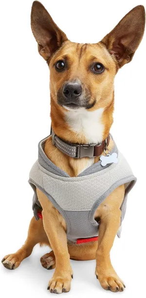 Reddy Petco Brand Grey/Red Cooling Dog Vest, X-Large, Gray/Red