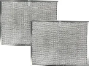 Replacement For Broan S99010249, 1172769, 99010249 Range Hood Aluminum Grease Filters 12-1/8 X 13-7/8 X 3/8 2-Pack