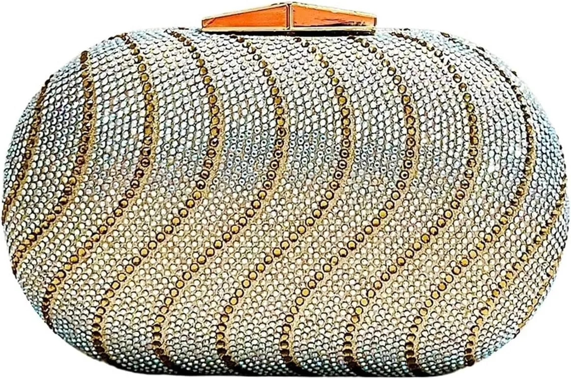 Rhinestone Bags Women Handheld Bag Full Diamond Dinner Bag Lady Evening Party Bag Small Wedding Bag Clutch Purse