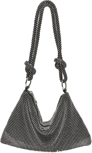Rhinestone Purse Sparkly Bag Crystal Evening Clutch Bag for Women Evening Prom Rhinestone Handbag Bling Hobo Bag