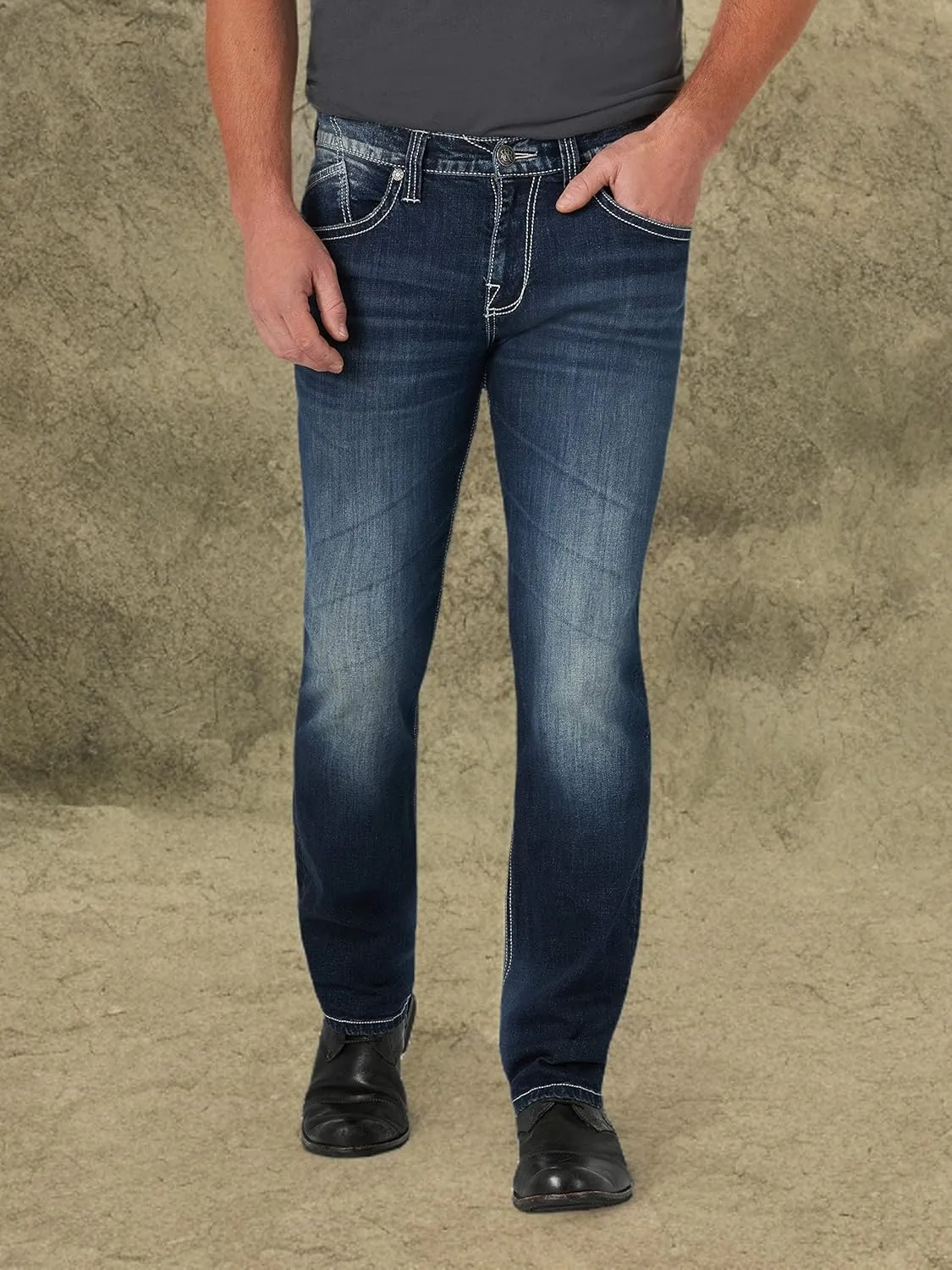 Rock & Republic Men's Slim Straight Jean