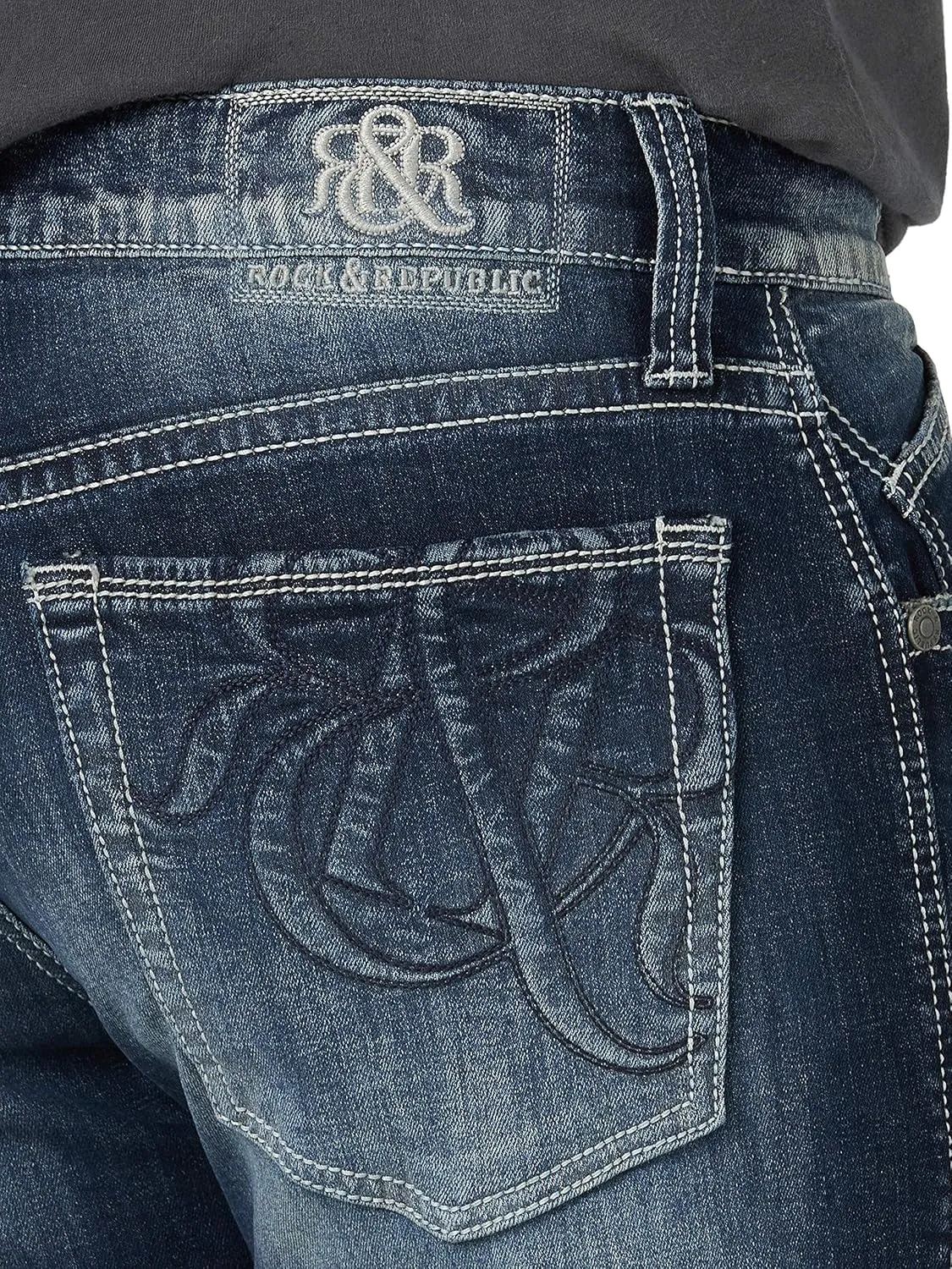 Rock & Republic Men's Slim Straight Jean
