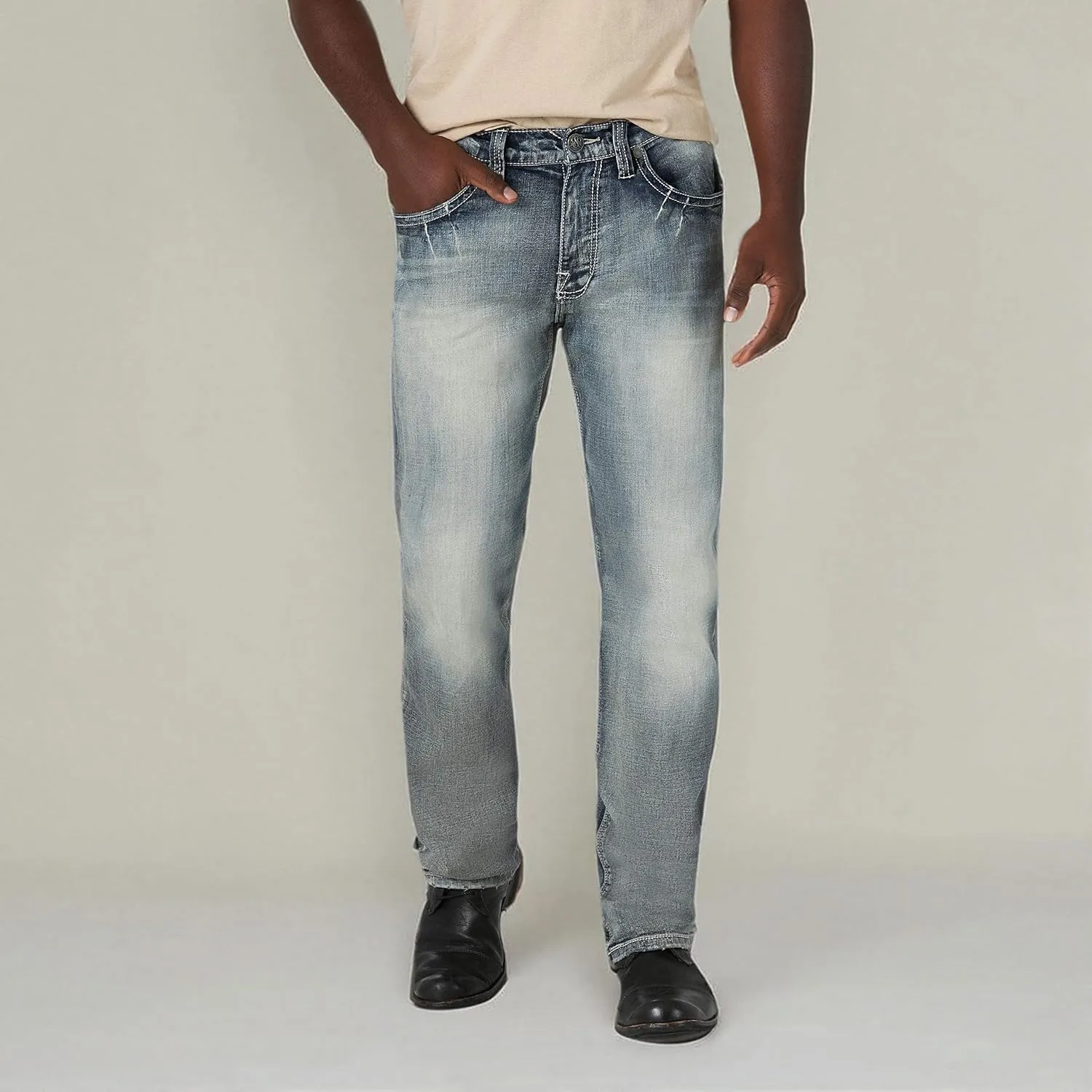 Rock & Republic Men's Straight Jean