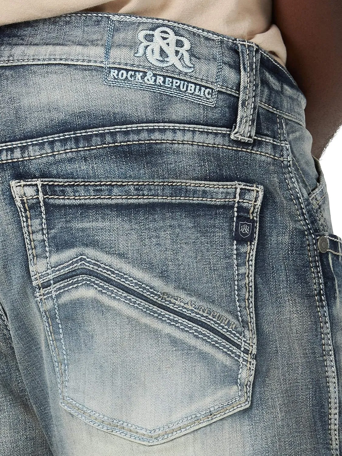 Rock & Republic Men's Straight Jean