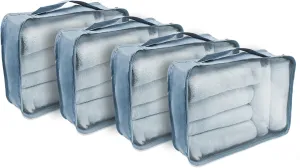 Rolling Nomad Multi-Purpose Packing Cubes, Travel Accesories, Essentials, Organizers, Lightweight, Breathable, Expandable Mesh, Sheet Compression Bags