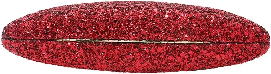 RomanticDesign Women Glitter Evening Bag Sequin Wedding Handbag Cocktail Prom Party Shiny Clutch Purse