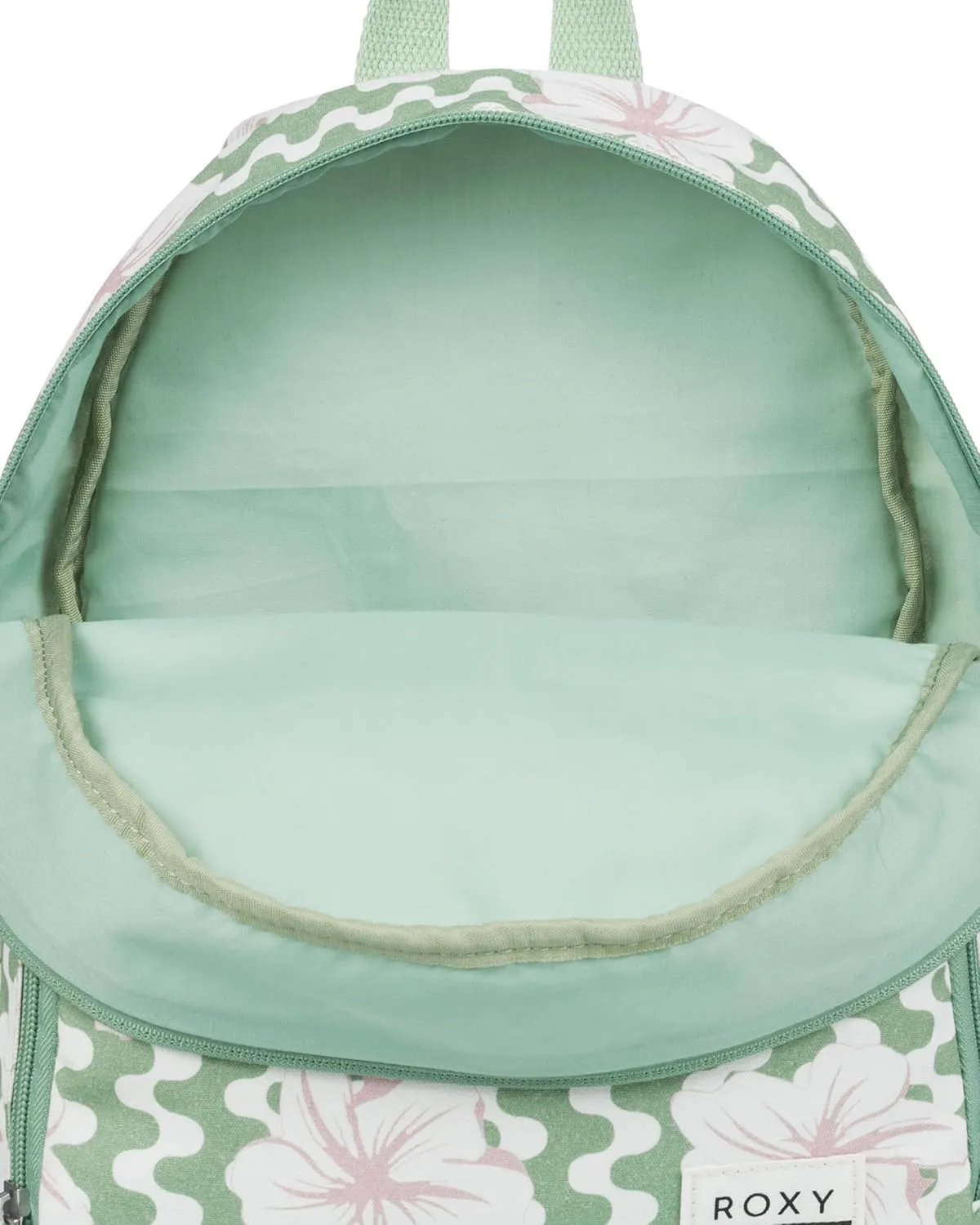 Roxy Women Always Core Mini Backpack, Basil Party Waves, One Size