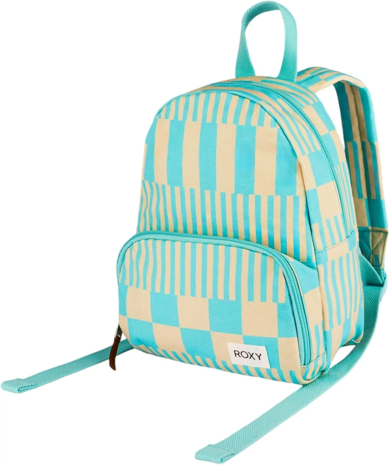 Roxy Women Always Core Mini Backpack, Big Brella Check Turquoise, One Size