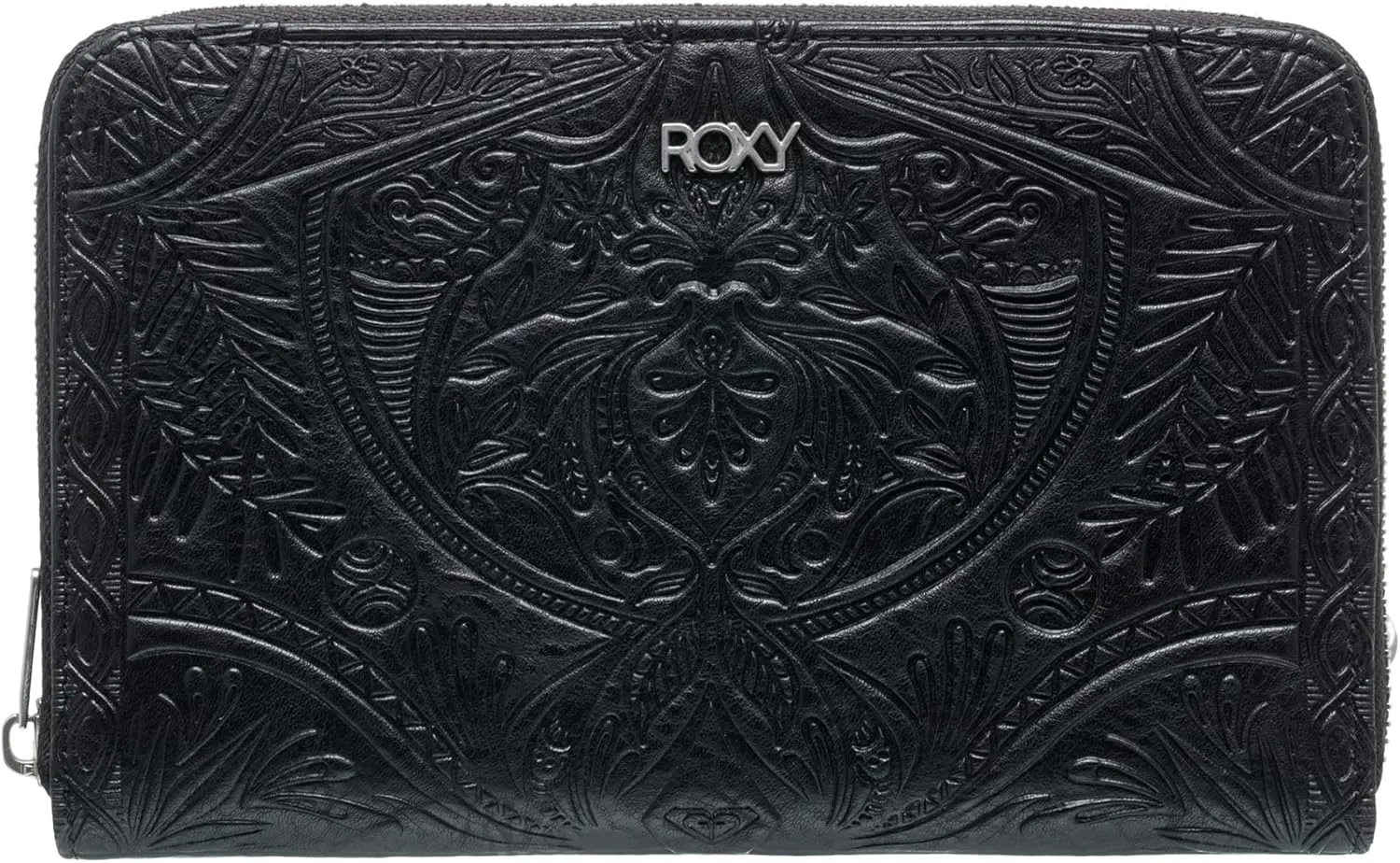 Roxy Women's Wallet | ID Window | Passport Window | Zip Closure | Card Slots | Travel | Everyday Carry | Faux Leather