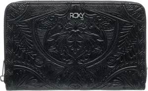 Roxy Women's Wallet | ID Window | Passport Window | Zip Closure | Card Slots | Travel | Everyday Carry | Faux Leather