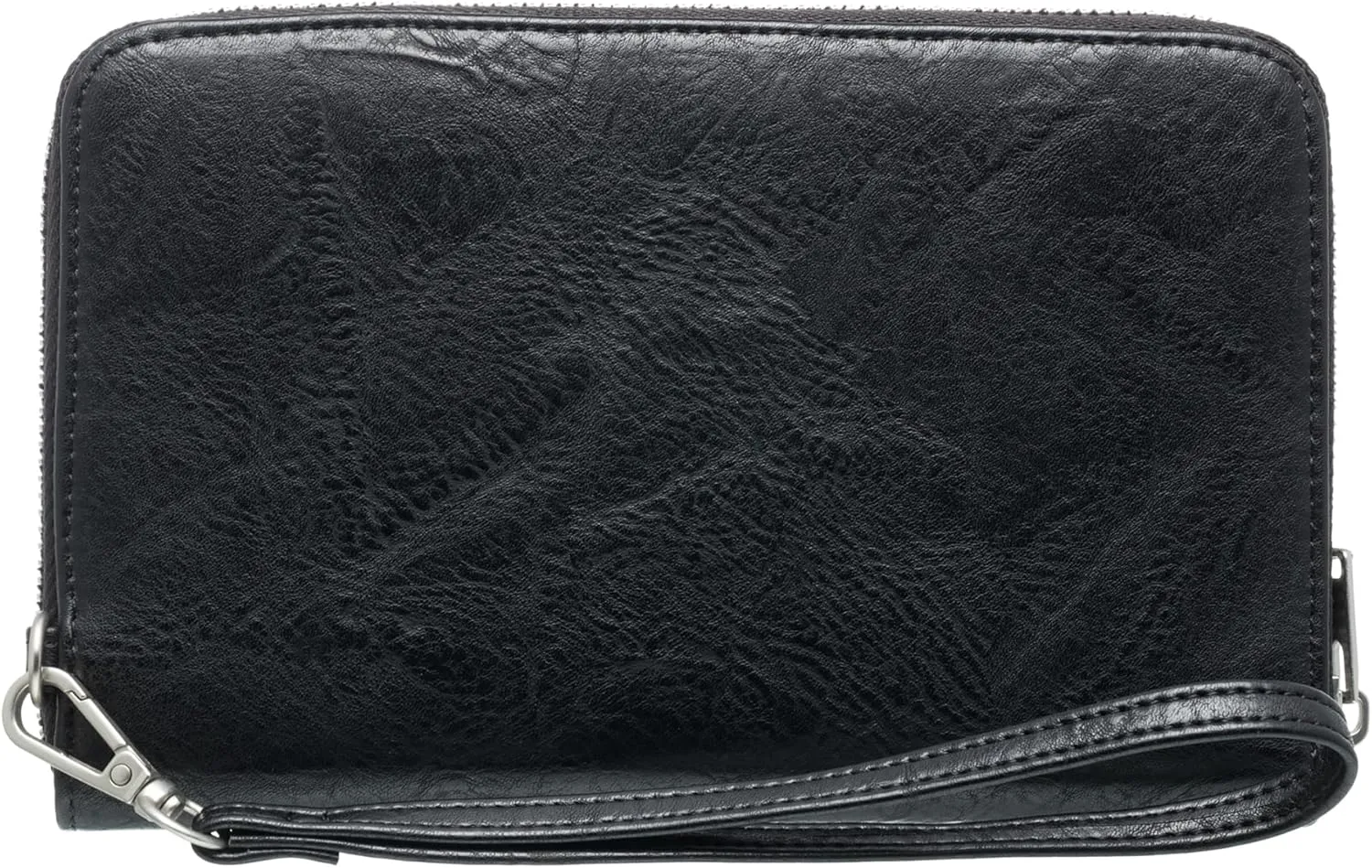 Roxy Women's Wallet | ID Window | Passport Window | Zip Closure | Card Slots | Travel | Everyday Carry | Faux Leather