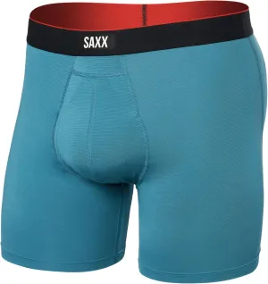 SAXX Underwear Co. Men's Underwear with Pouch Multi Sport Mesh Boxer Brief Fly