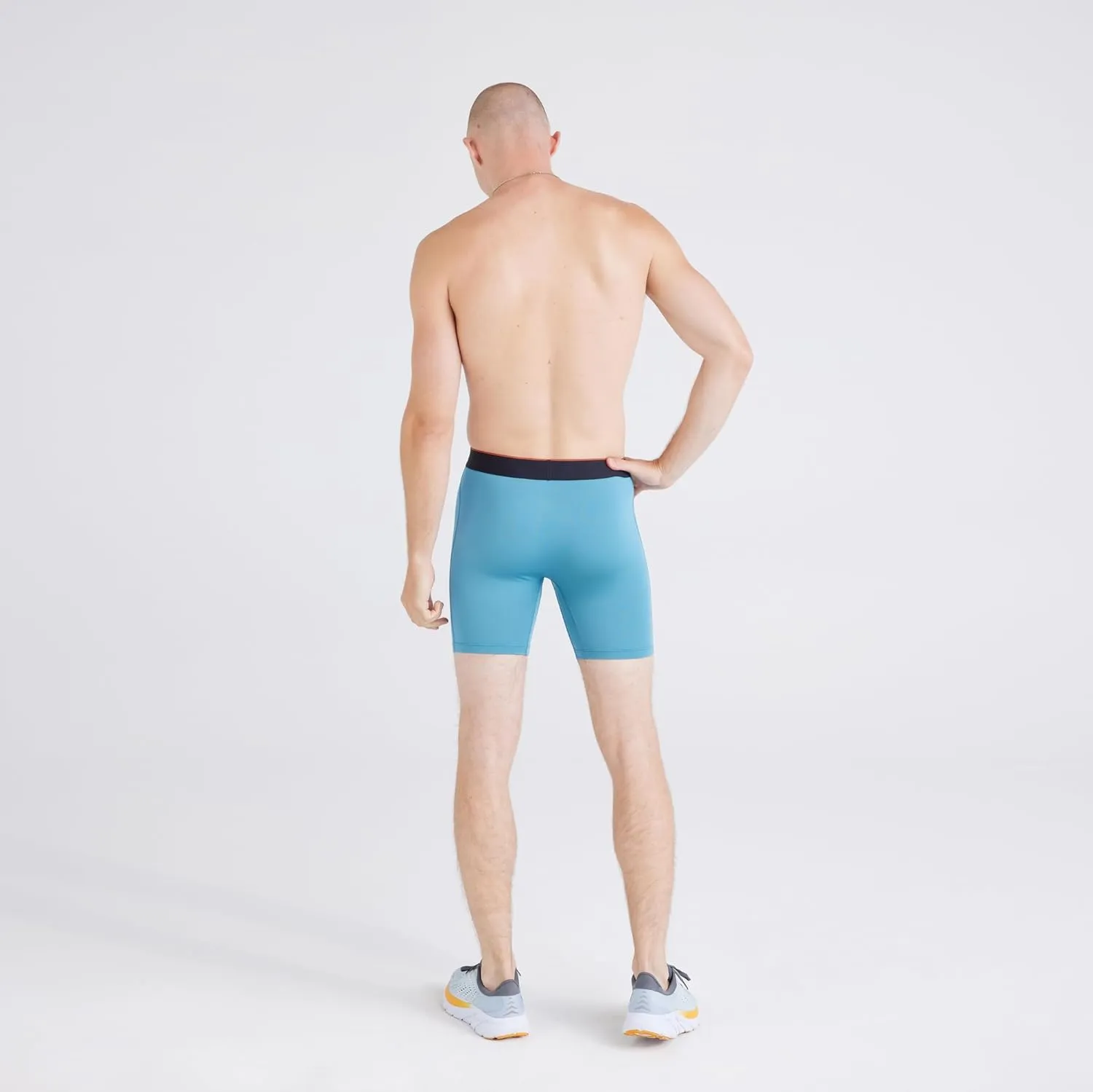 SAXX Underwear Co. Men's Underwear with Pouch Multi Sport Mesh Boxer Brief Fly