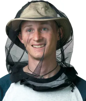 Sea to Summit Permethrin-Treated Mosquito Head Net Mesh Face Cover for Insects and Bugs