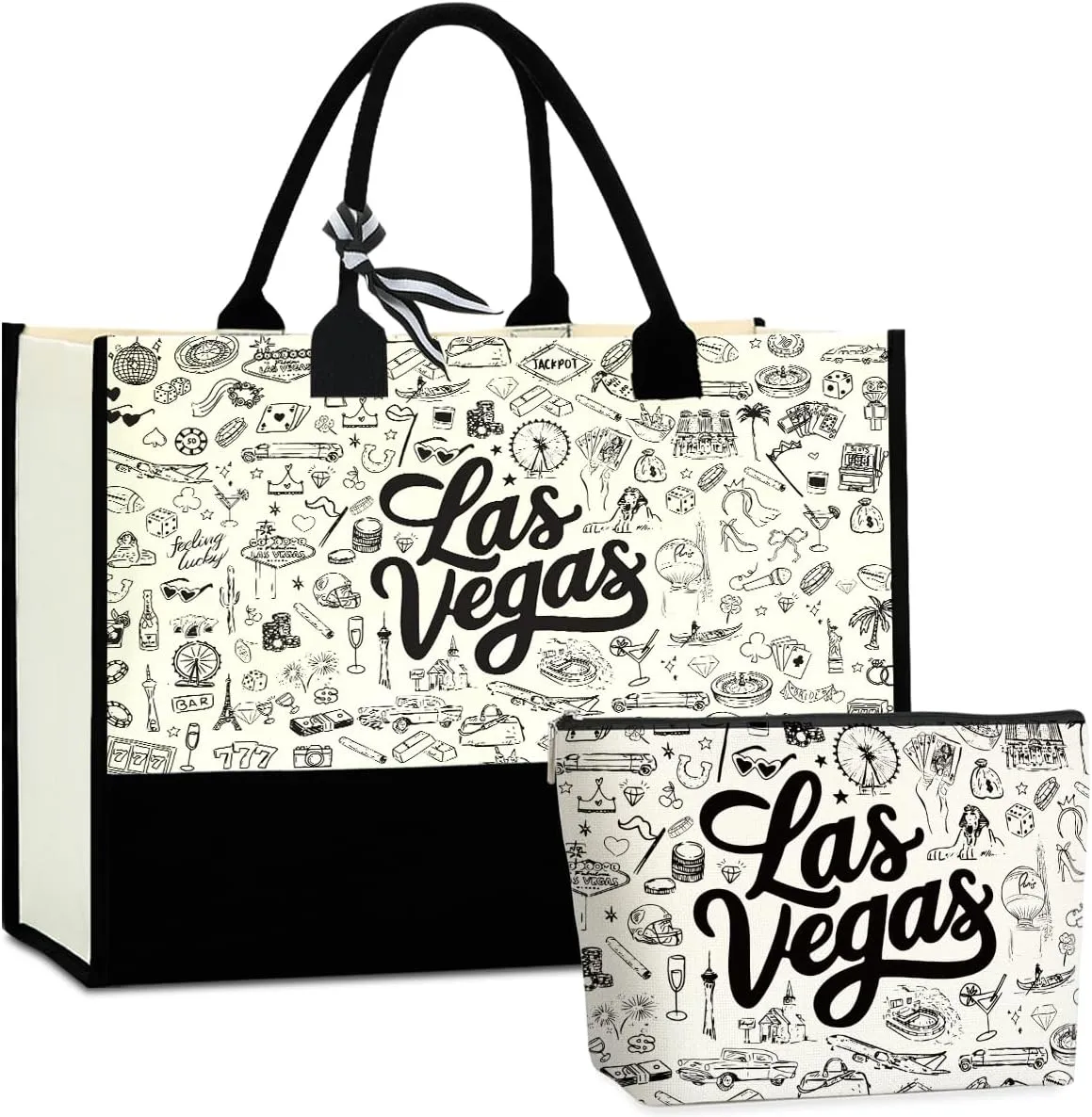 Seattle Italy Chicago New York Las Vegas Paris Gifts for Women Canvas Tote Bag Mother's Day Gifts for Women