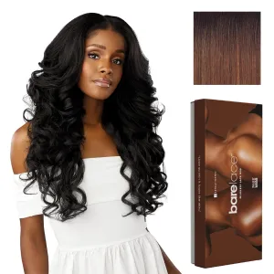 Sensationnel Bare Lace 13X6 Wigs - Unit 15 Lacefrontal Glueless Synthetic 180 Degree Preplucked Hairline (FLAMBOYAGECHOCOLATE)