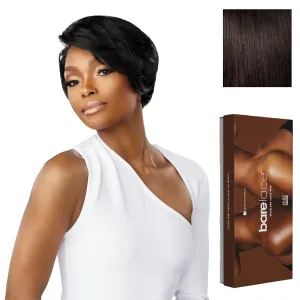 Sensationnel Bare Lace 13X6 Wigs - Unit 18 Lacefrontal Glueless Synthetic 180 Degree Preplucked Hairline (2 DARKBROWN)