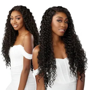 Sensationnel Bare Lace 13X6 Wigs - Unit 5 Lacefrontal Glueless Synthetic 180 Degree Preplucked Hairline (BALAYAGEASHBLONDE)