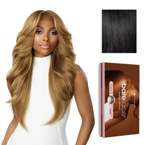 Sensationnel Bare Lace 6X5 Lacewig - Unit 3 Lacefrontal Glueless Synthetic 180 Degree Preplucked Hairline (1 JETBLACK)