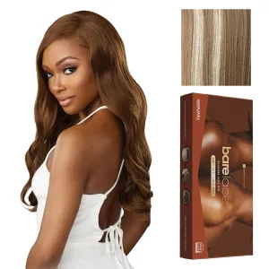 Sensationnel Bare Lace Fulllace Wig - Unit 2 Human Hair Blend All Lacefrontal Glueless Synthetic 180 Degree Preplucked Hairline (BALAYAGELIGHTASHBLONDE)