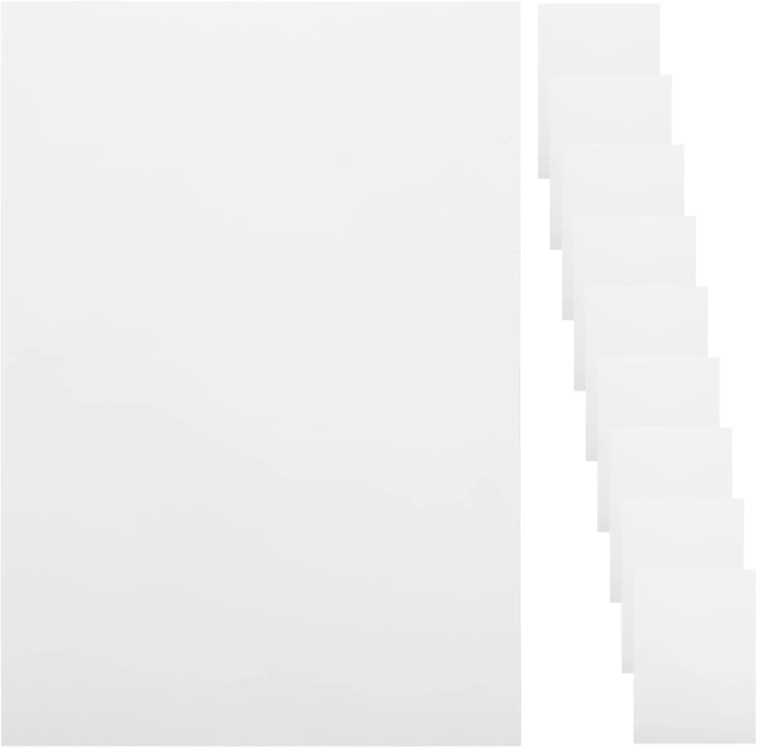 SHINEOFI 10 Sheets Paper Professional Artist Watercolor Paper for Painting Sketching and Drawing Enhanced Pigment Absorption